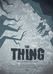 The Thing movie poster