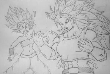 Kale the first ever female SSJ3