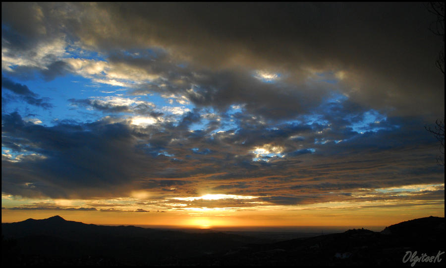 Autumn sky...