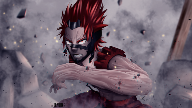 Kirishima Eijiro [4k] with Speedpaint