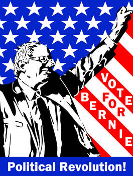 Bernie Sanders Political Revolution Poster