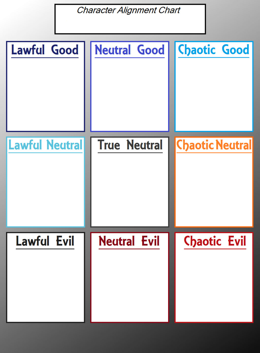 Character Alignment Chart TEMPLATE by JoyofCrimeArt on DeviantArt