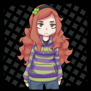 4chan's Vivian James (Black Background)