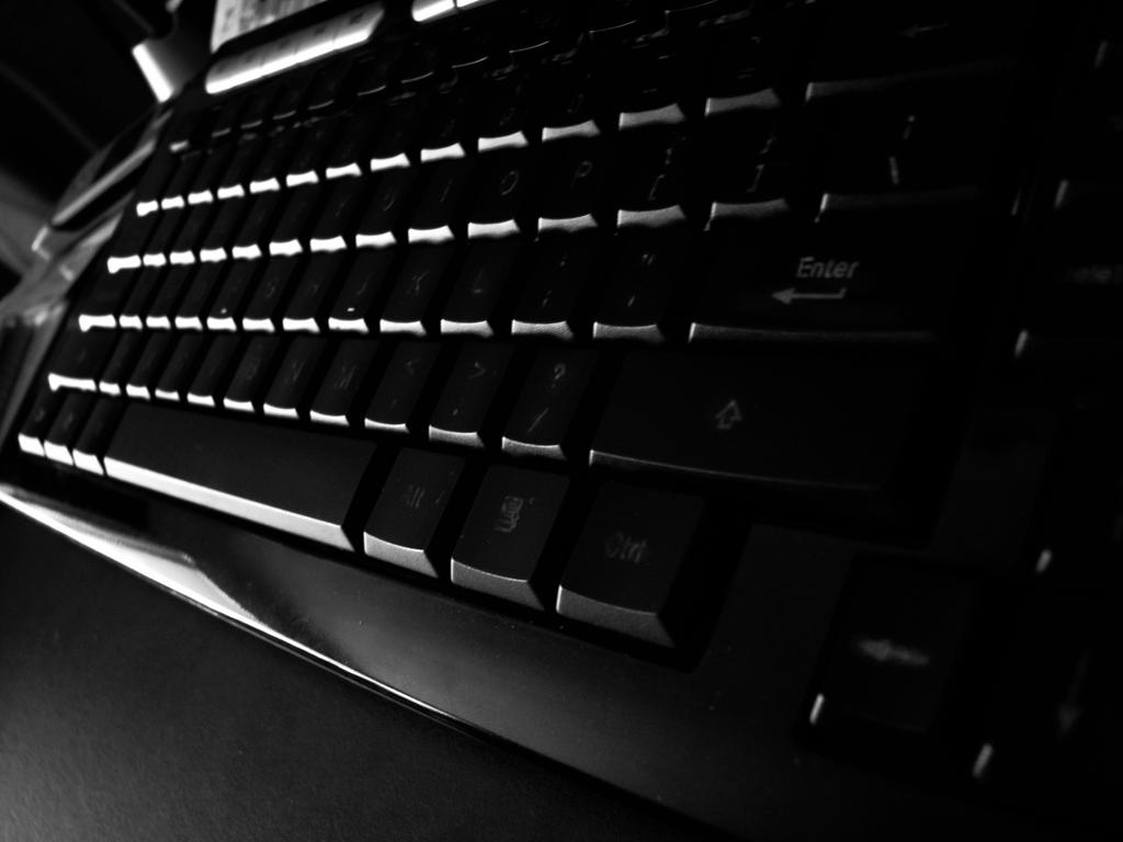 Keyboard Grayscale by bshamaninja00 on DeviantArt