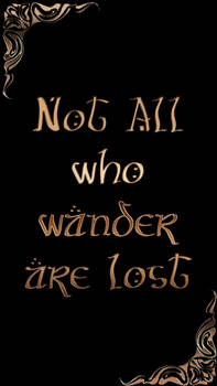 LOTR Quote - Phone Wallpaper