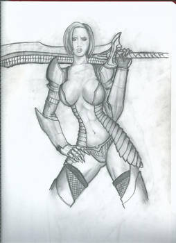 Female with greatsword