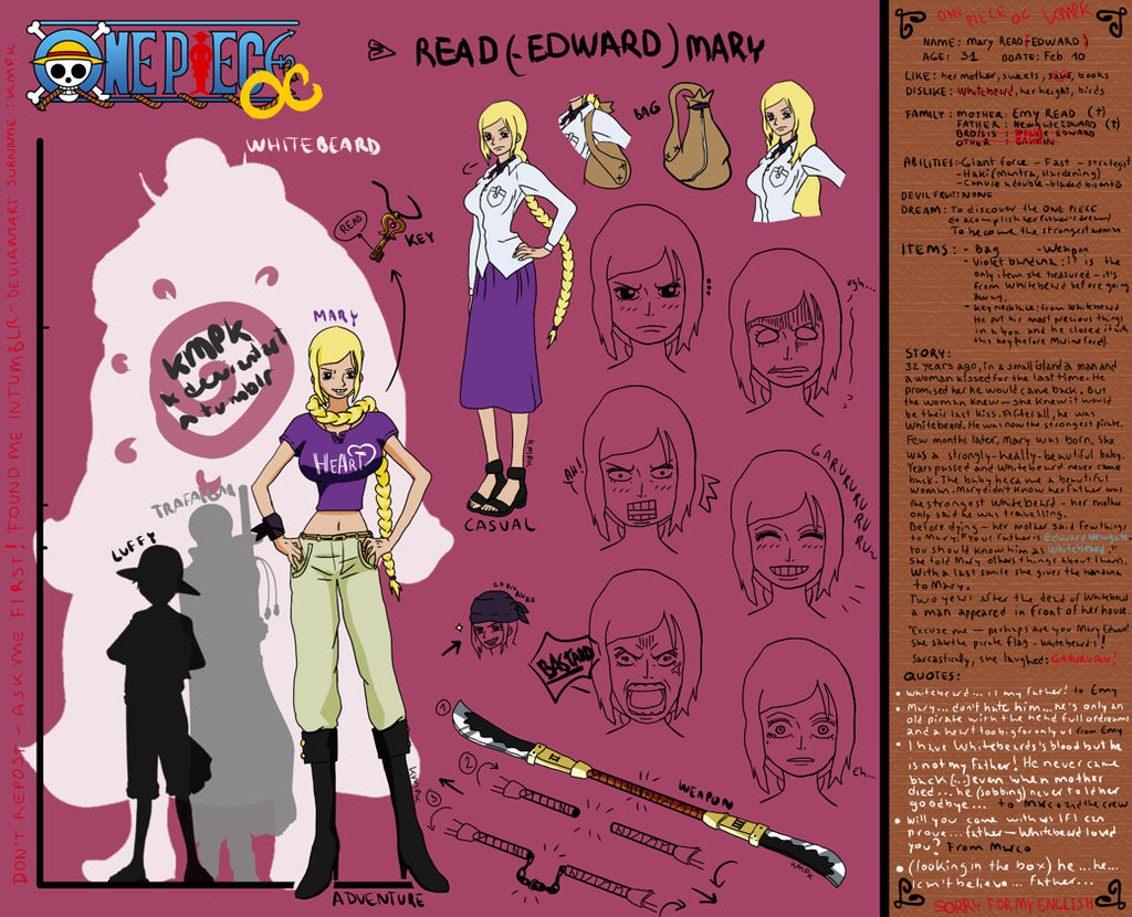 One Piece Oc Read Edward Mary By Kmpk On Deviantart One Piece Oc Read Edward Mary By Kmpk On Deviantart