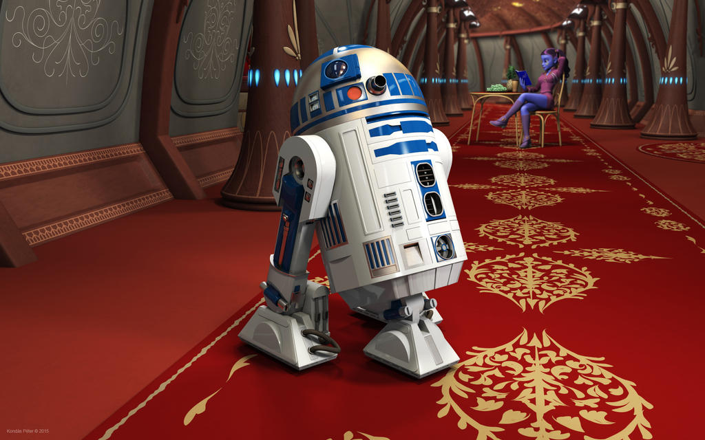 Custom Disney R2 Unit R2-D2 by kondaspeter1 on DeviantArt