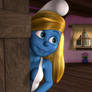 Smurfettes face