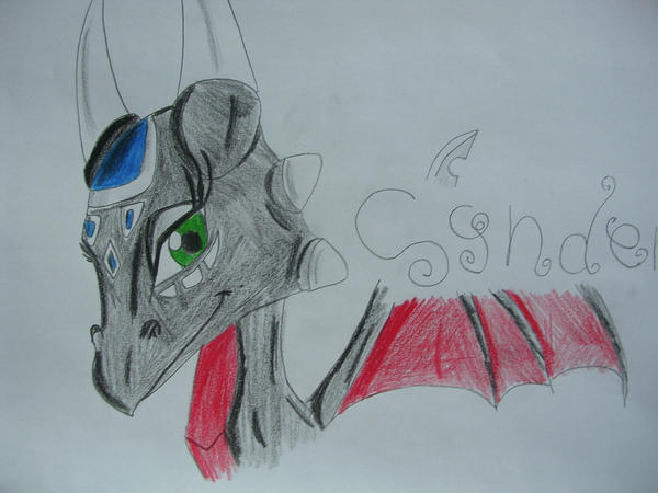 Cyndro Cynder dragon by IcelectricSpyro on DeviantArt