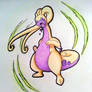 Shiny Goodra used Power Whip!