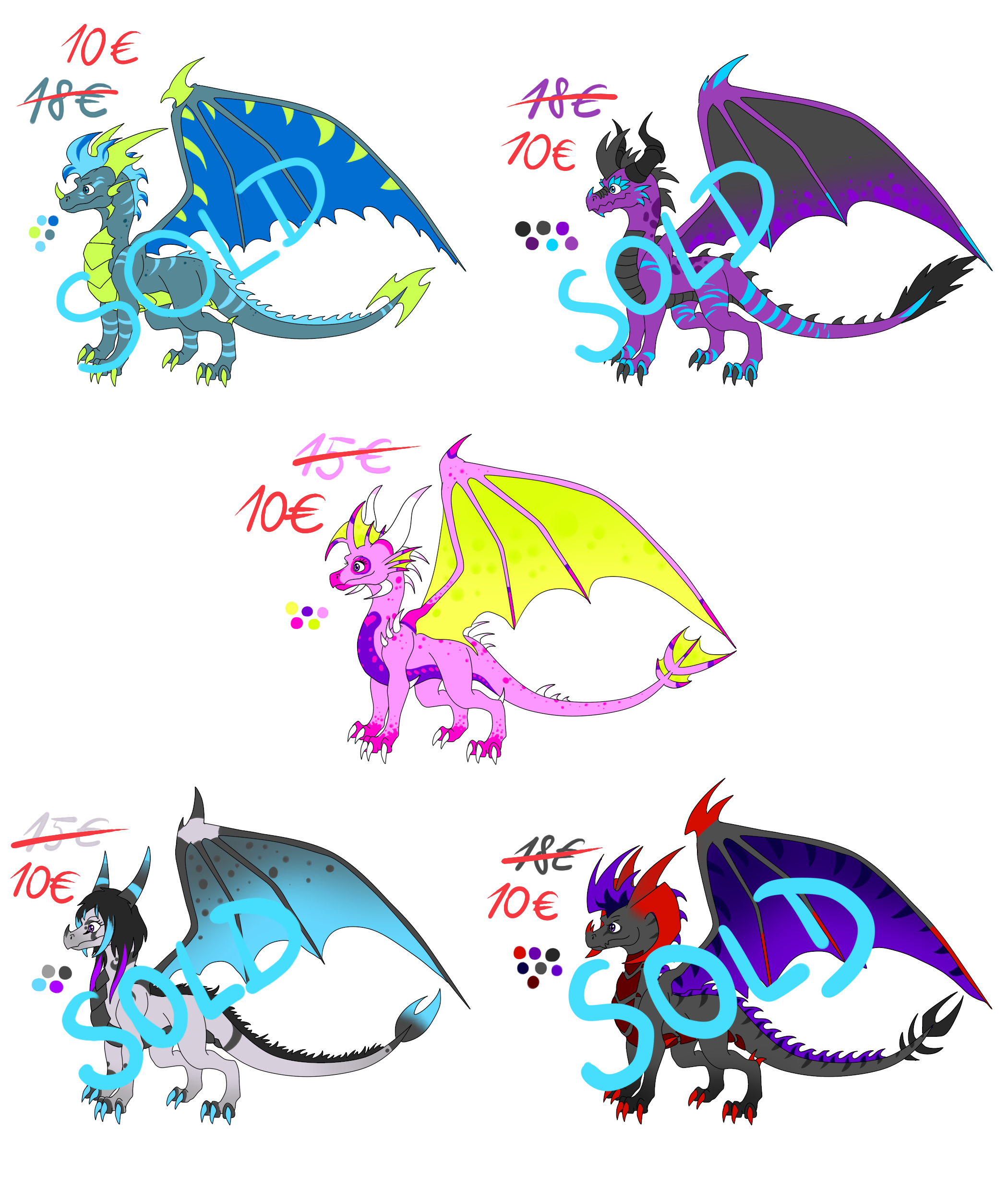 [OPEN] Dragon Adoptables (PayPal OR points)