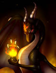 The Dark Dragon Queen - commission