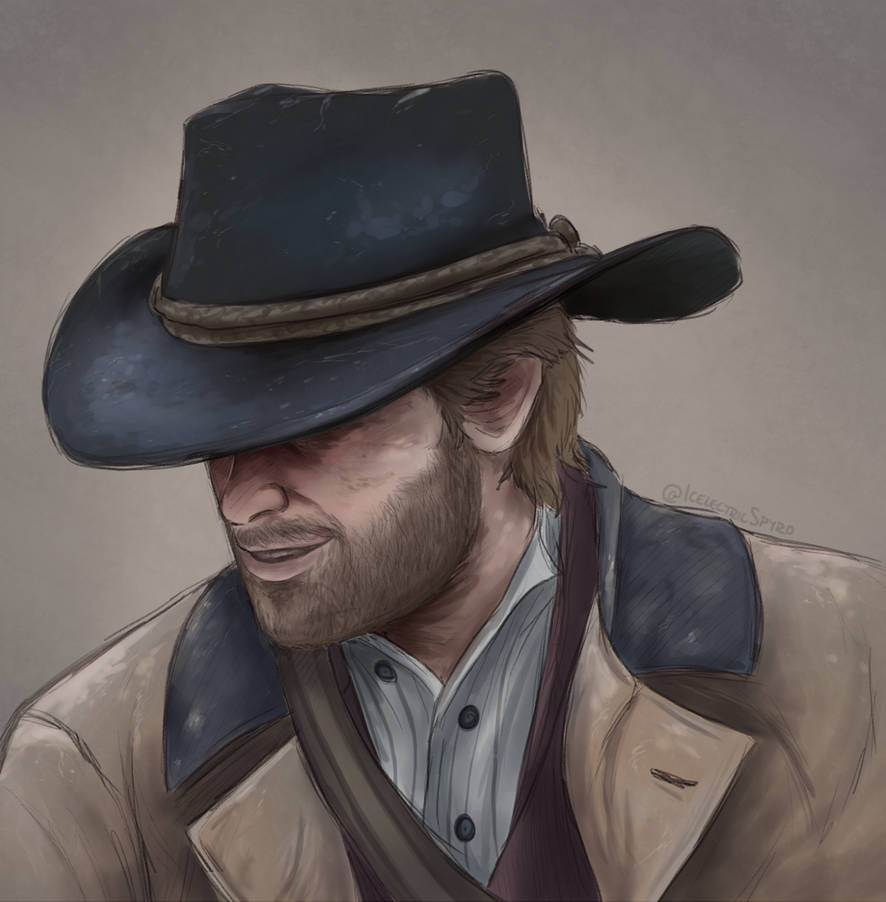 Arthur Morgan Christmas Icon (COMMISSION) by MarkMaker36 on DeviantArt