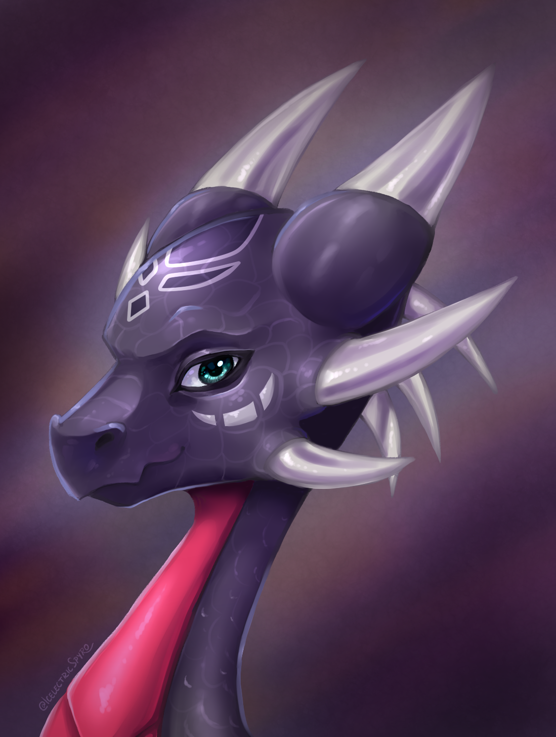 Cyndro Cynder - painting practice by IcelectricSpyro on DeviantArt