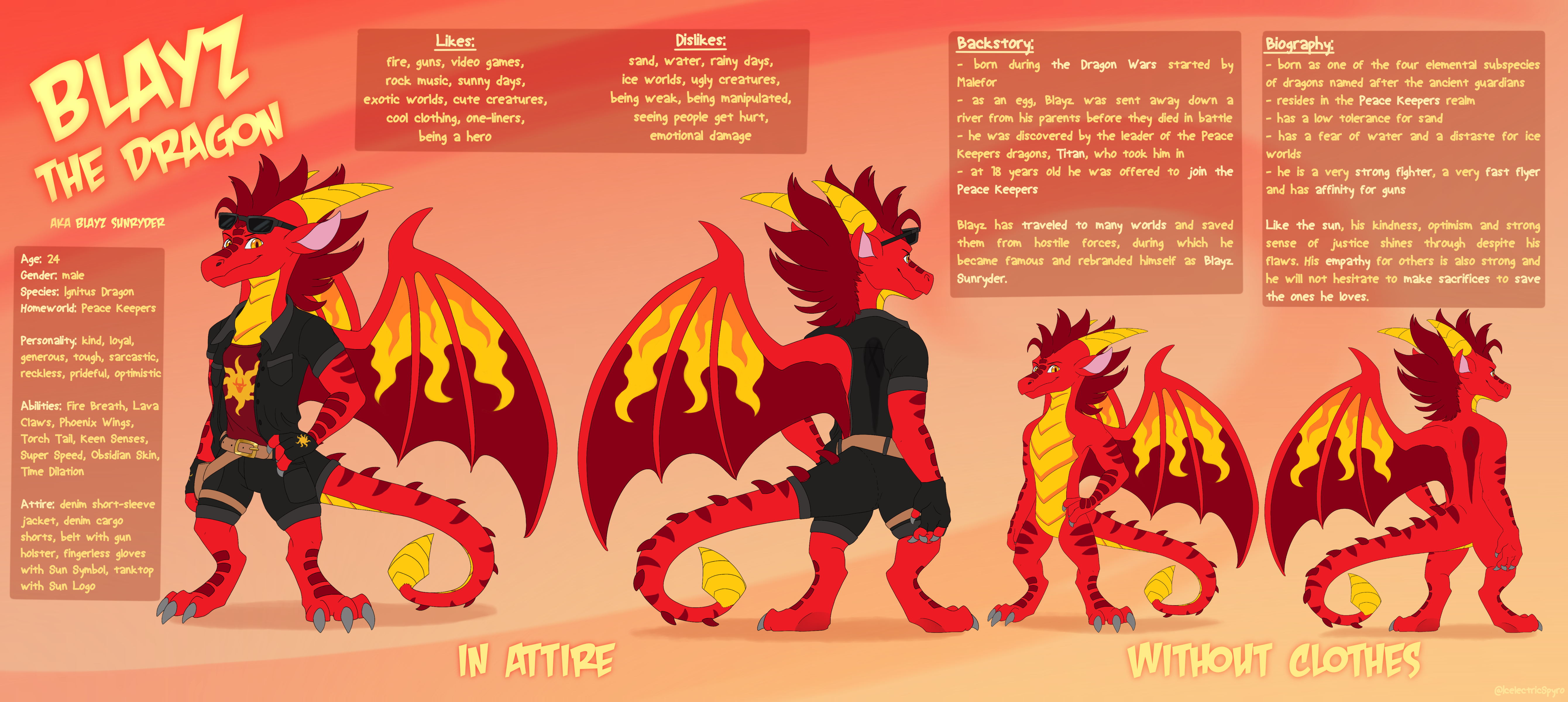 Dream's character sheet by icySamurai on DeviantArt