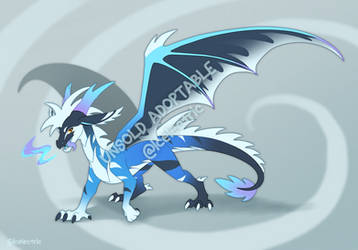 Dragon Adoptable AUCTION - Chilly Core (SOLD)