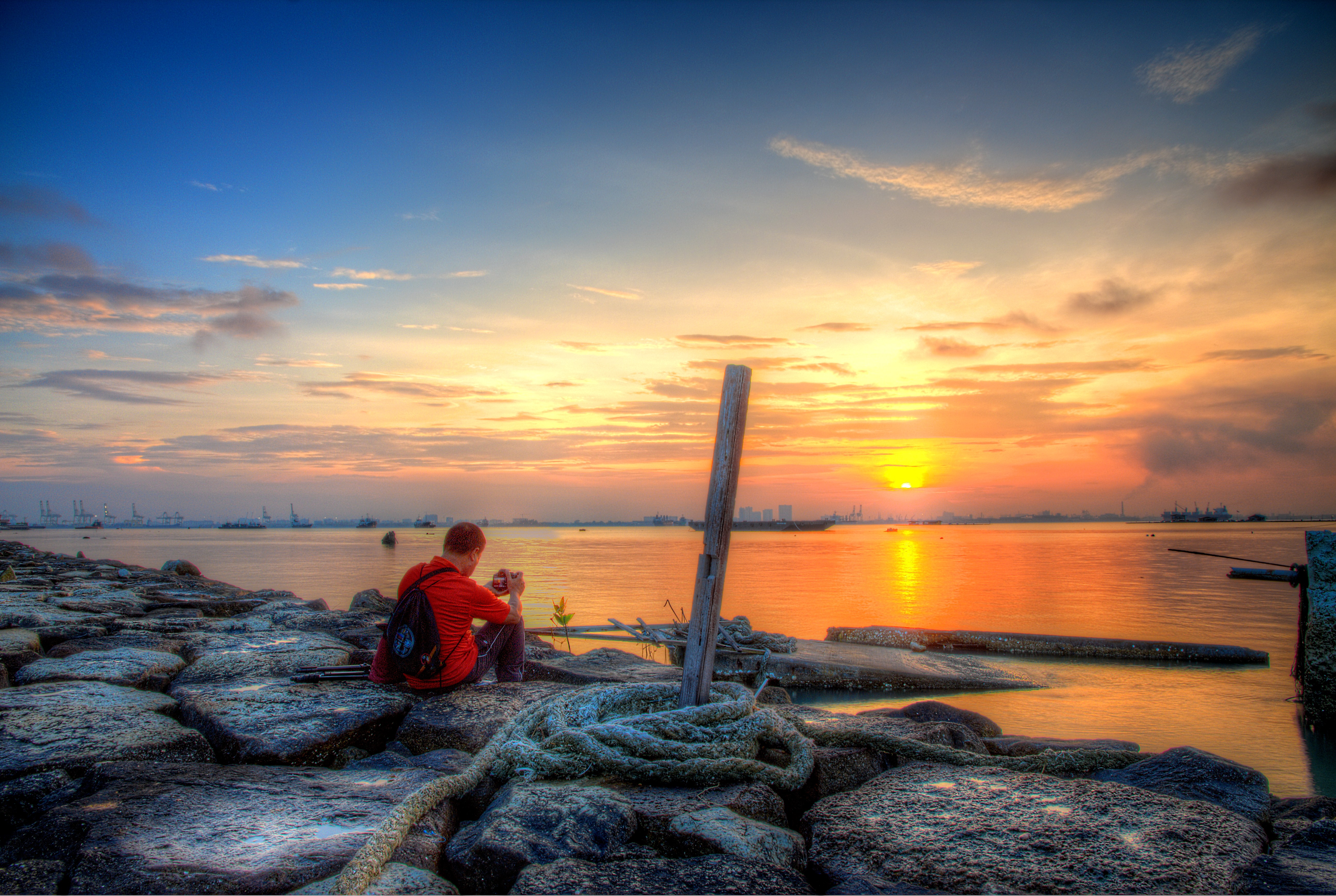 The Sunrise of Nautilus Bay, Penang