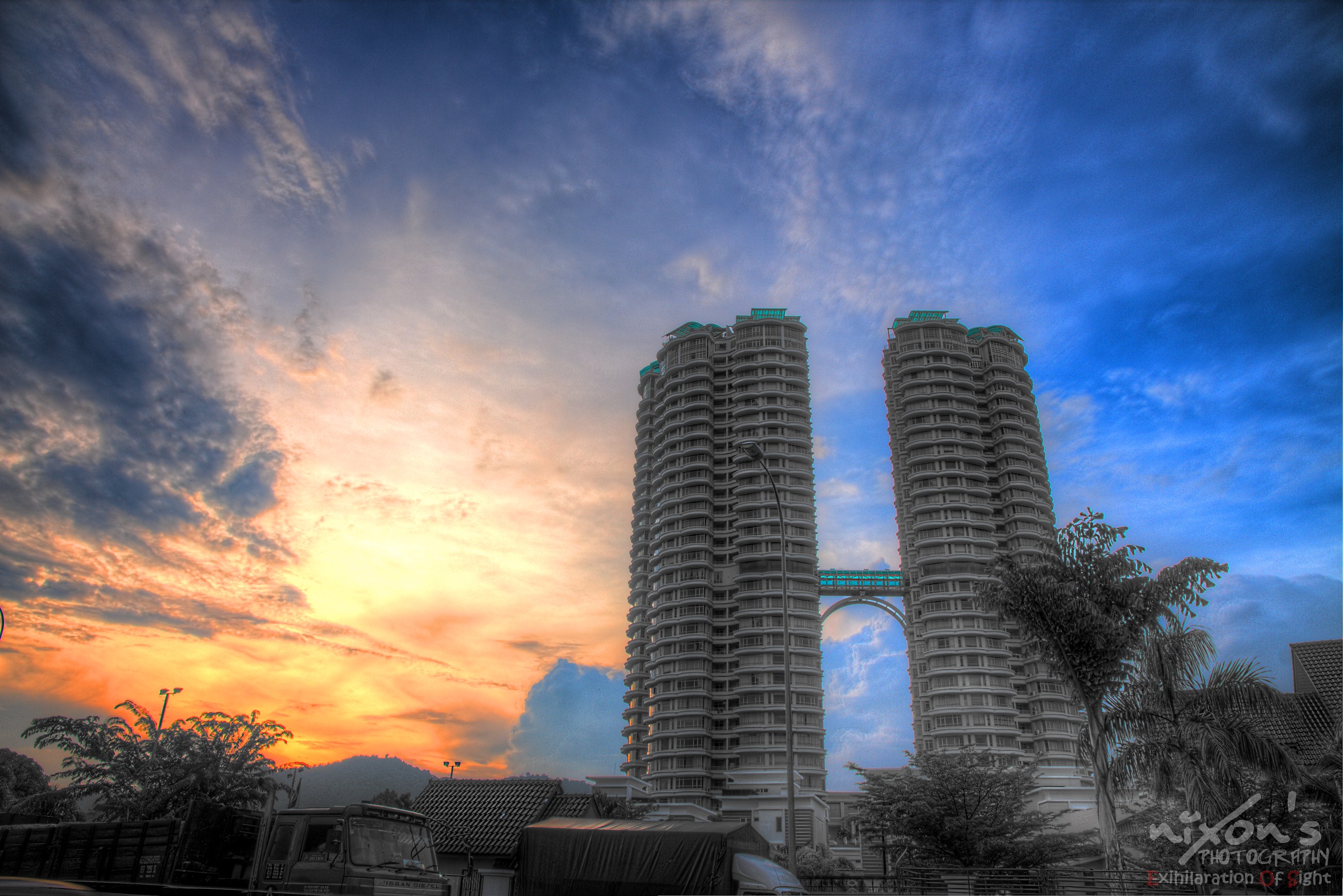 Sunset of The View condominium, Penang