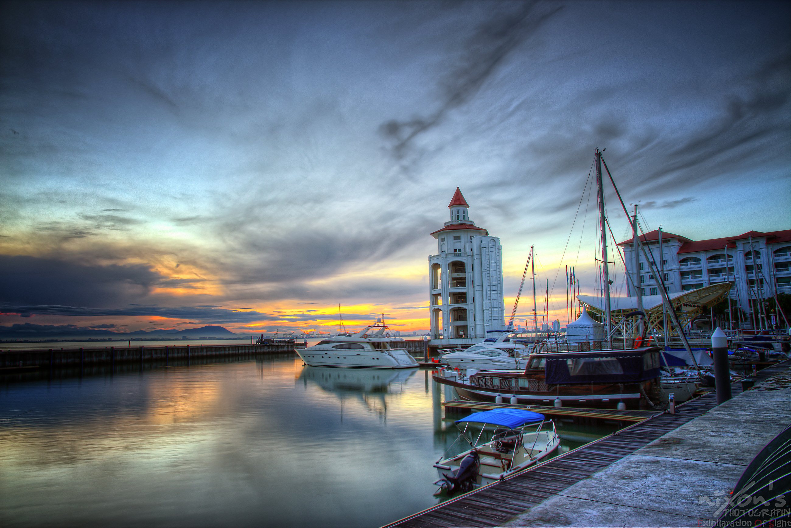 Sunrise of Straits Quay, Penang