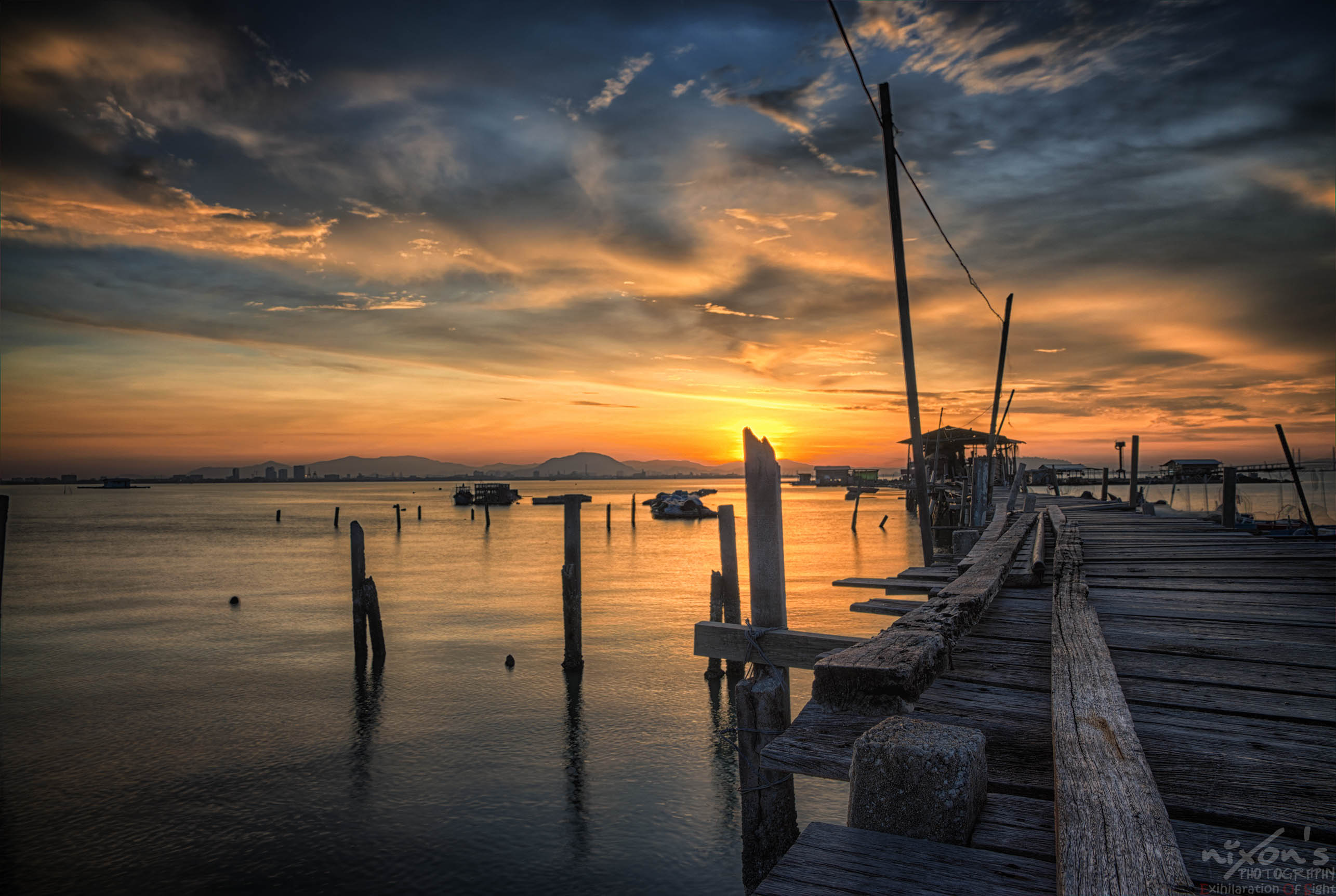 Sunrise of Dove Jetty, Penang