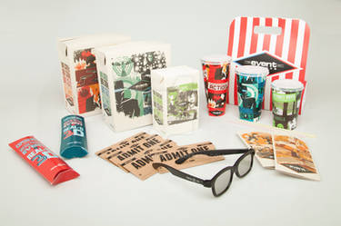 Event Cinemas Packaging Rebrand (Student Brief)