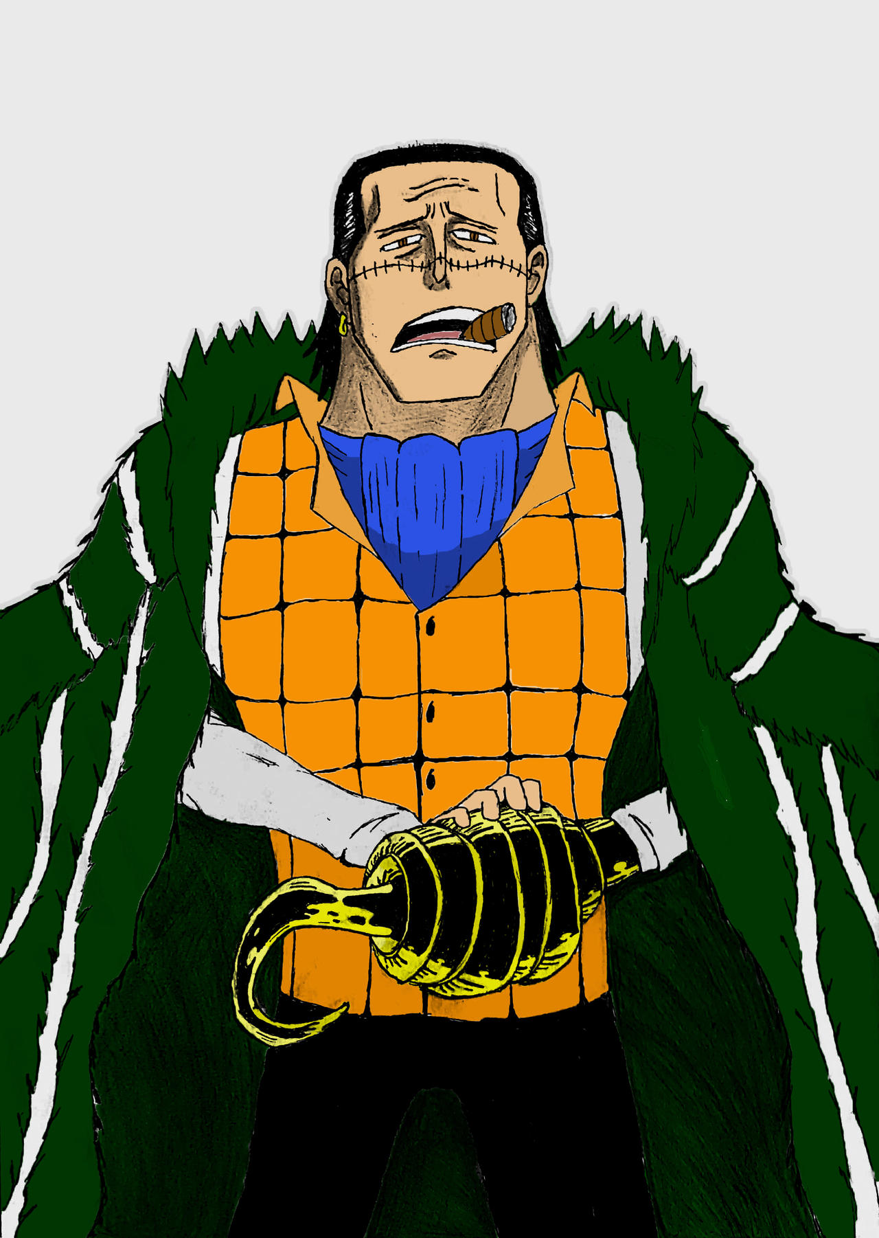 Sir Crocodile (One Piece) by MachineryBuffoon on DeviantArt