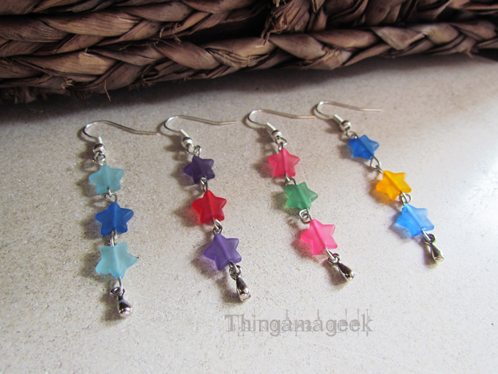 Pretty Soldiers - Sailor Moon Inspired Earrings