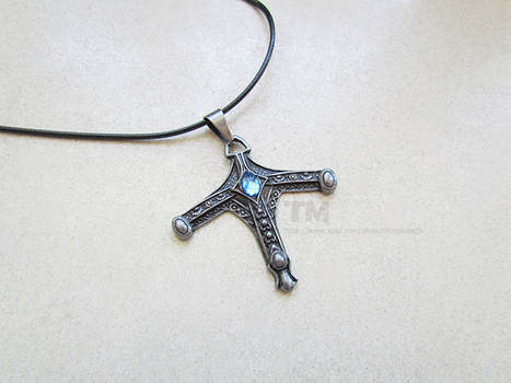 Sword Hunter Badge - Bloodborne Inspired Necklace