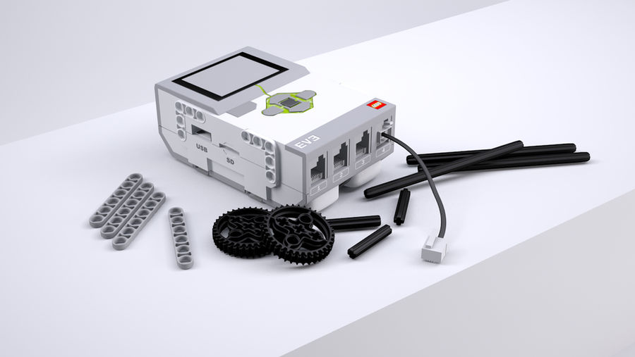 Lego Mindstorm EV3 main computer unit by gogodr on DeviantArt