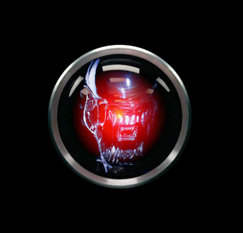 hal 9000 vs alien by tlmolly86 on DeviantArt
