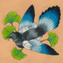 Magpie And Gingko