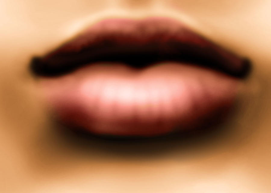 Hand Drawn lips