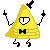 Pissed Bill Cipher emote by kaktush
