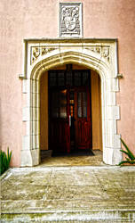 My favorites door at Saint Alberts Priory Oakland