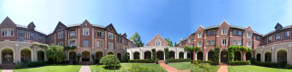 Panoramic Saint Alberts cloister-1