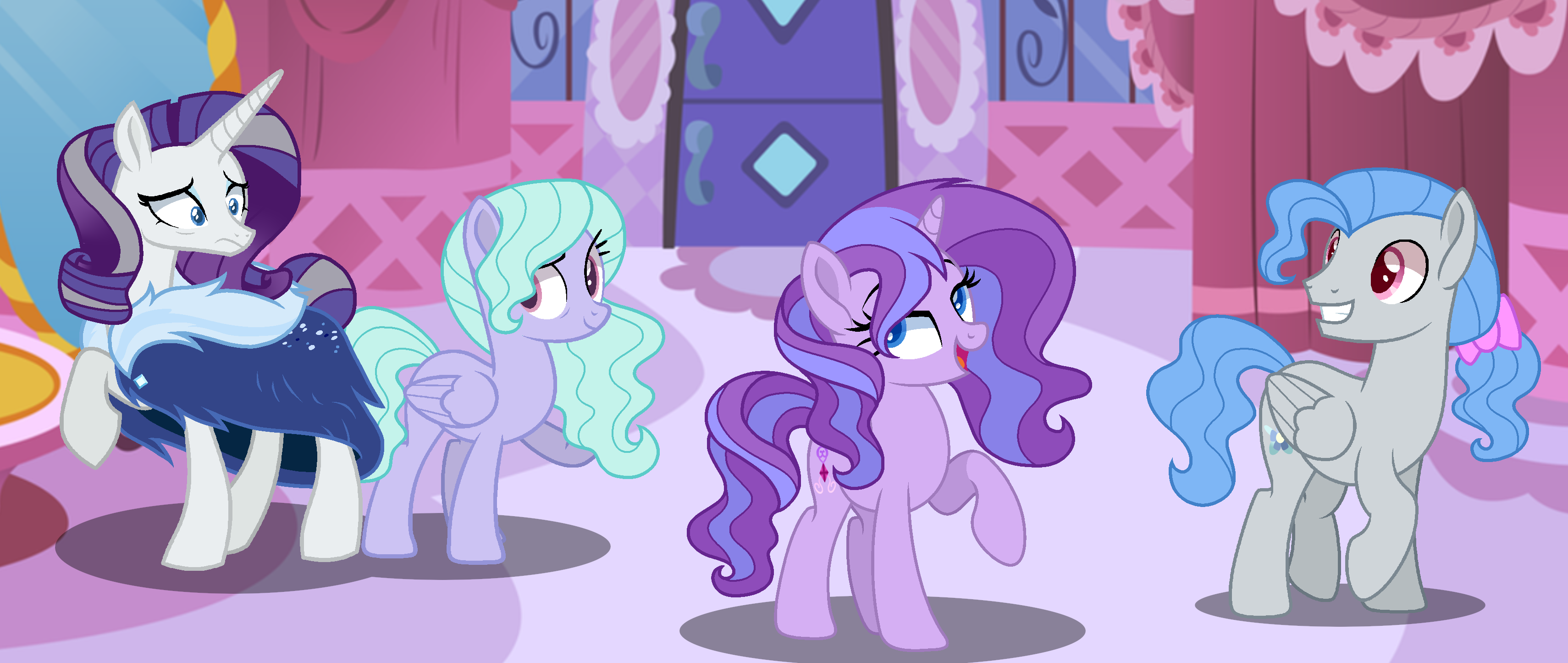 mlp next gen Rarity family by SERVIRANT on DeviantArt