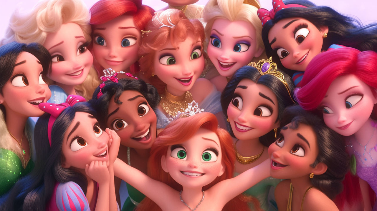 Diseny Infitinity Princesses Disney Princesses 07 by VanillieEis on DeviantArt