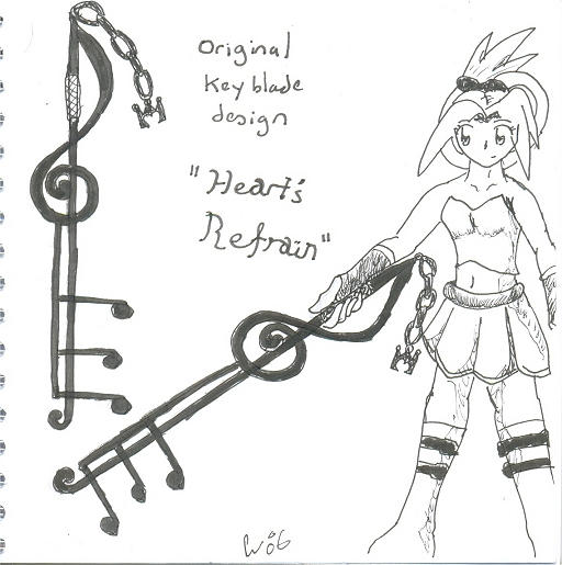 Original Keyblade Design by DarkeAngel on DeviantArt
