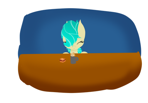 Salted caramel pond pony prompt