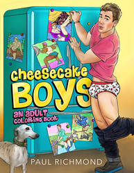 Cheesecake Boys Adult Coloring Book