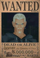 Luxord Wanted Poster