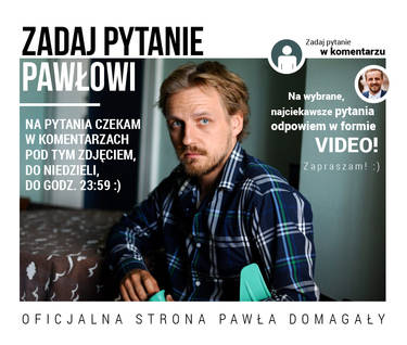 Infographic of chat with Pawel Domagala