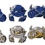 Beldum Family GSC Sprites