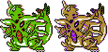Mega Tyranitar GSC Sprites by Axel-Comics on DeviantArt