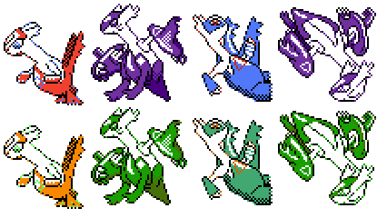 Latias Latios GSC Sprites by Axel-Comics on DeviantArt
