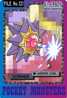 Starmie Used Water Gun