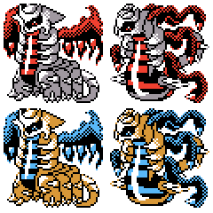 Giratina GSC Sprites by Axel-Comics on DeviantArt