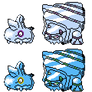 Bergmite Avalugg GSC Sprites