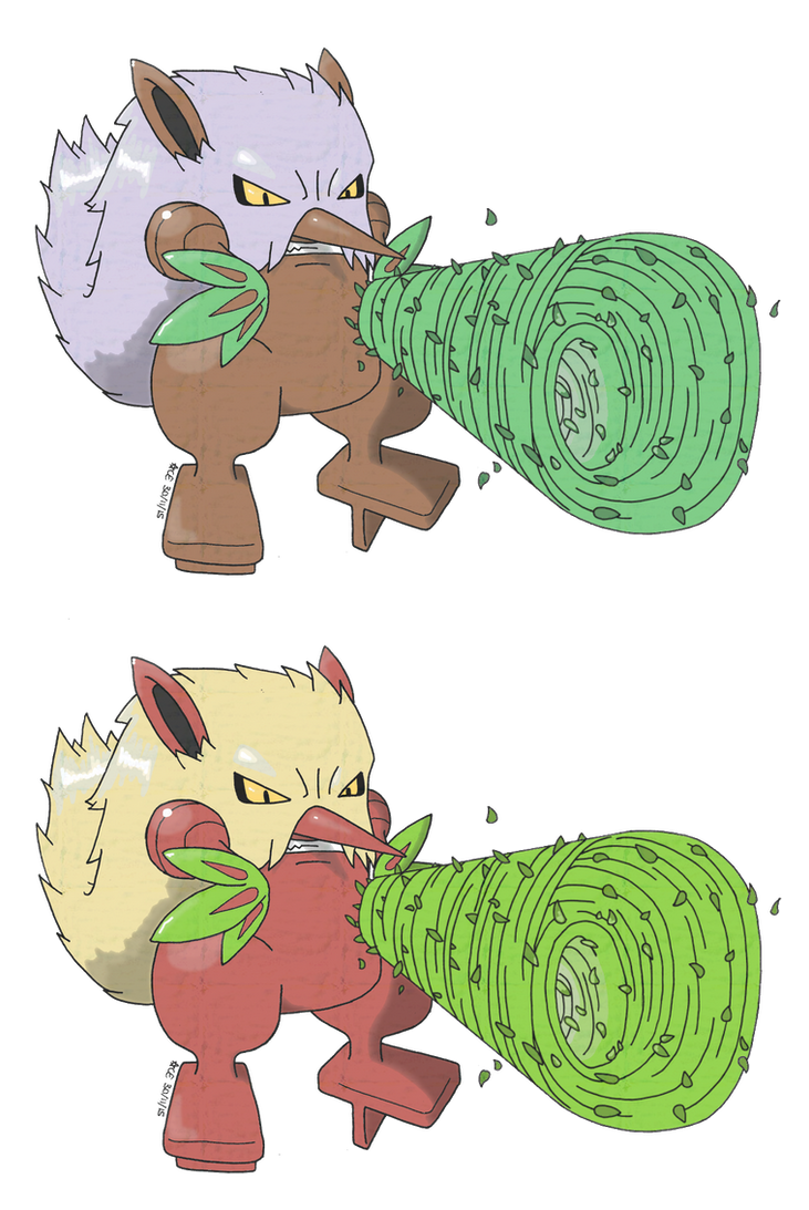 Shiftry Card Art by Axel-Comics on DeviantArt